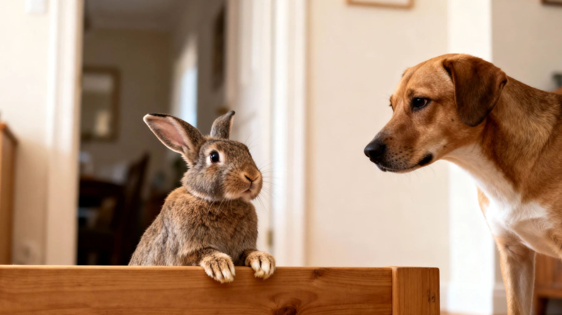 Kaninchen benötigen spezielle Strategien zur sicheren Sozialisierung mit anderen Haustieren, um Stress und Verletzungen zu vermeiden"