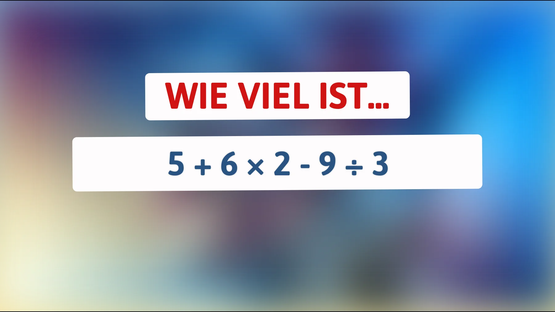 Knackst du das geniale Mathe-Rätsel? Nur die Klügsten schaffen es! Teste dein Wissen!"