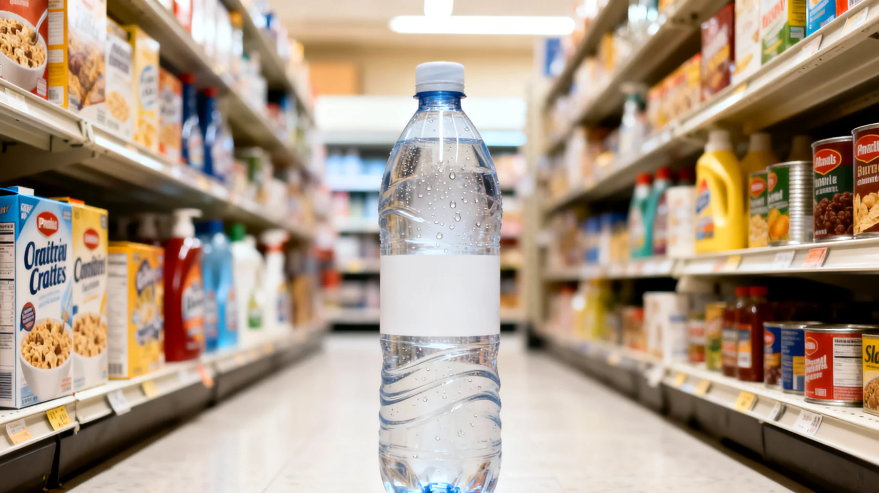 Mineralwasser mit Kohlensäure"