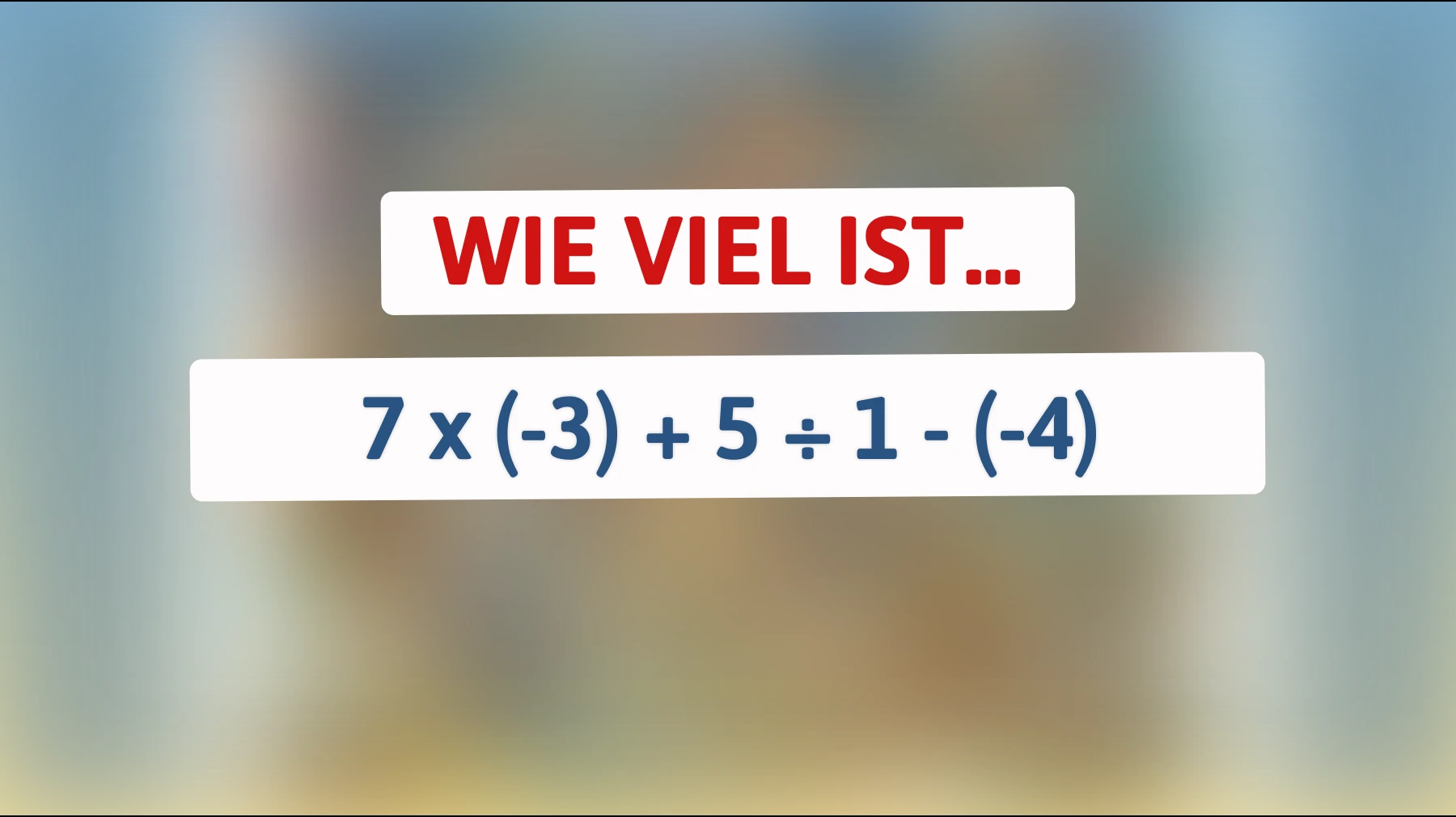 Nur 1% der Menschen können dieses scheinbar einfache Mathe-Rätsel lösen – gehörst du dazu?"