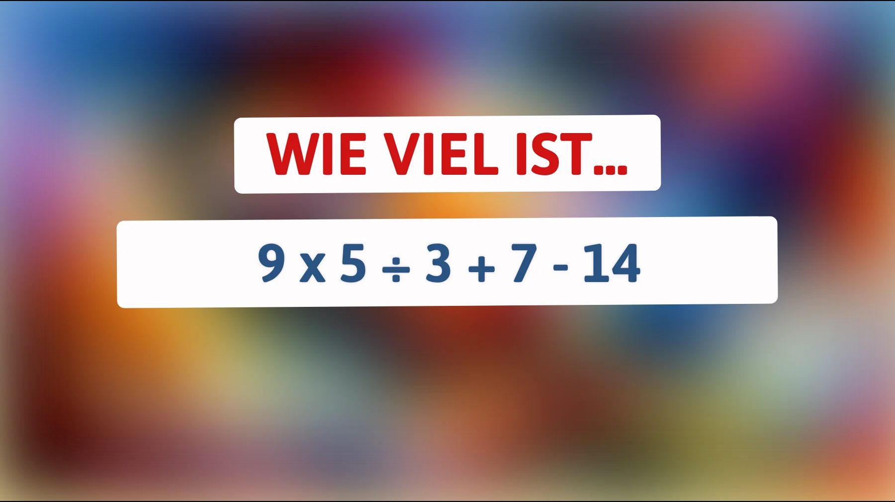 Nur für Superhirne: Knackst du das anspruchsvolle Mathe-Rätsel, das selbst die Klügsten zum Staunen bringt?"
