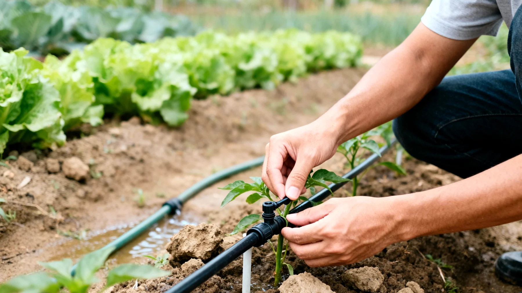 Automatischer Rasensprenger"