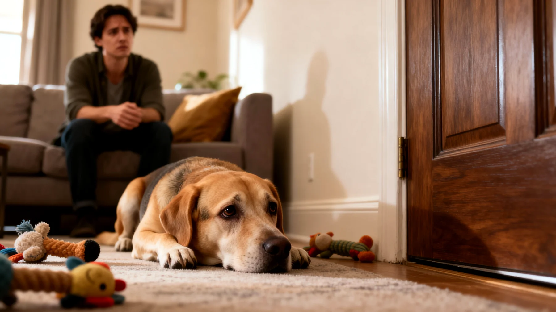 Hunde benötigen ausreichend mentale und körperliche Auslastung, doch in der Wohnung fehlen oft die Möglichkeiten für effektives Training und Verhaltensübungen, was zu Unterforderung, Frustration und Verhaltensproblemen führen kann"