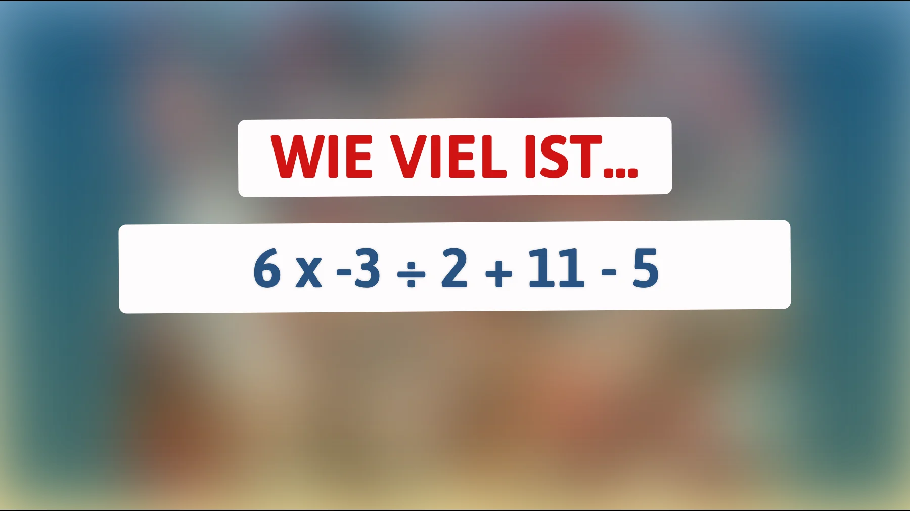 Nur 1 von 10 kann dieses Mathe-Rätsel lösen: Kannst du das Ergebnis erraten?"