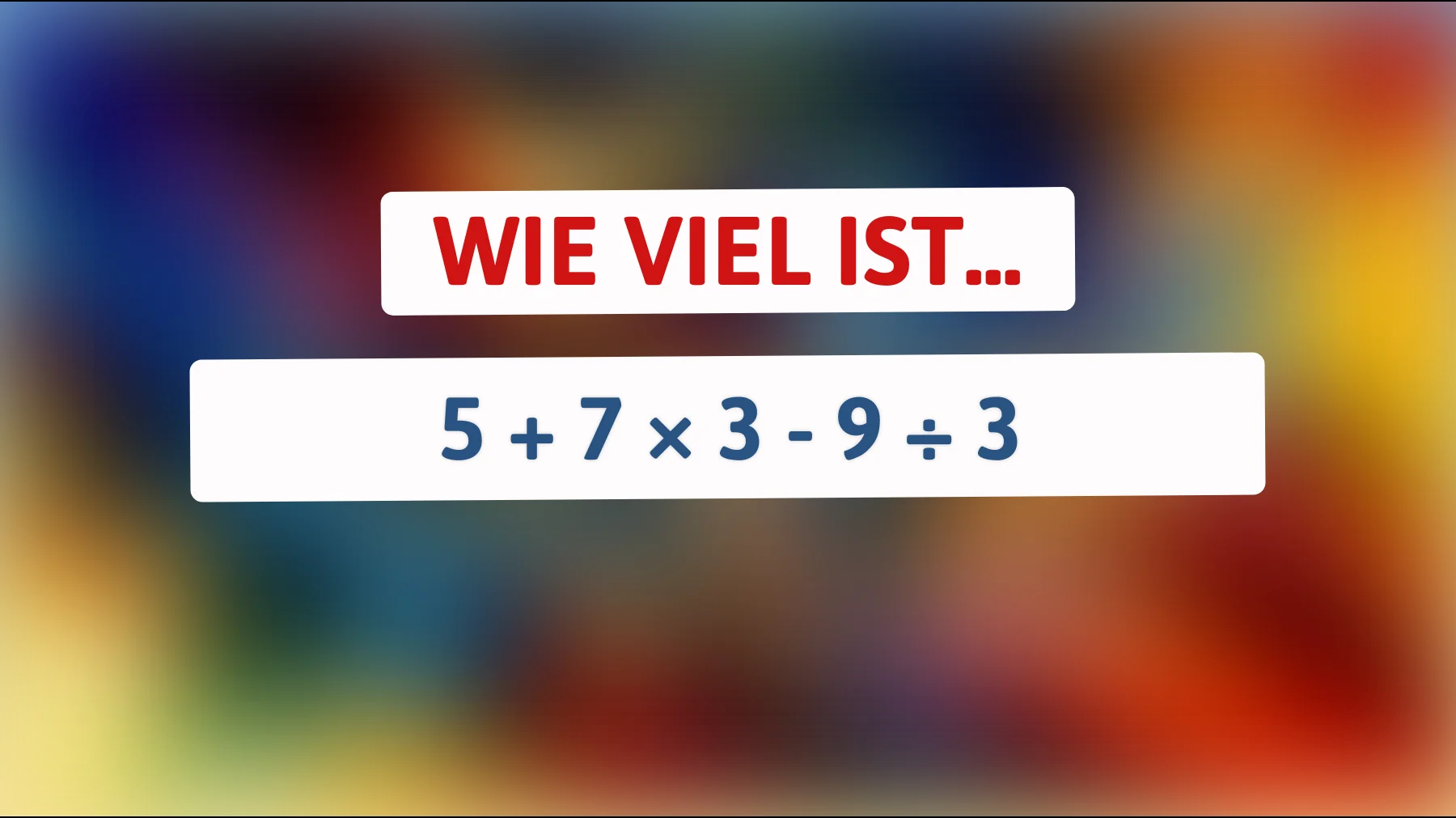 Nur 1% der Menschen lösen dieses geniale Mathe-Rätsel: Bist du klug genug, die richtige Antwort zu finden?"